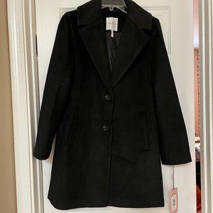 Avec Les Filles single-breasted power peacoat - this season!